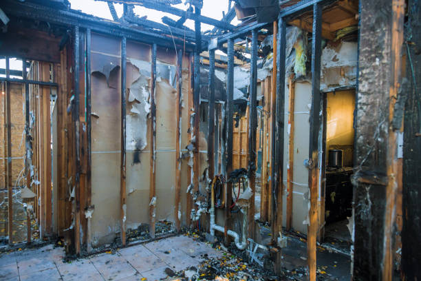 Professional Soot Cleanup technician working in Boalsburg, PA